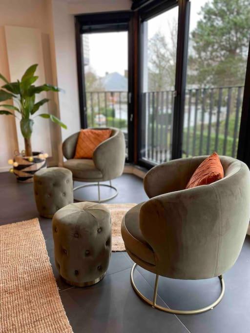 Chic, Luxe Loftstijl In Appartement